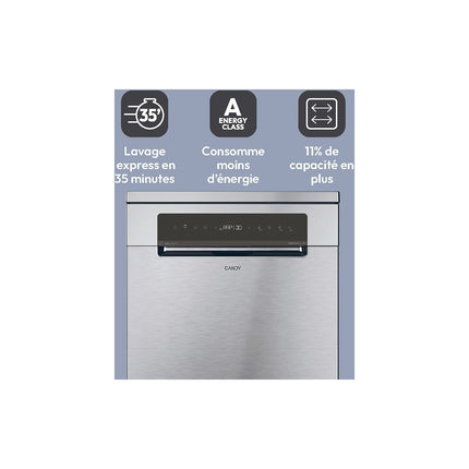 Lave vaisselle 60 cm CANDY CNF 4A4S3PSX