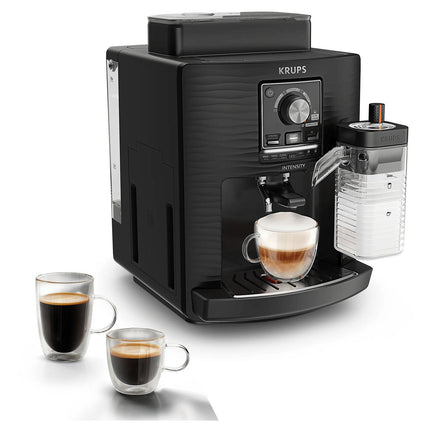 Expresso Broyeur KRUPS Intensity Lait, Machine espresso automatique, 5 boissons EA5028E0