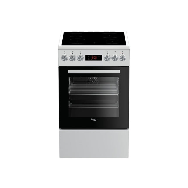 Cuisinière vitrocéramique BEKO FSE57302GWC