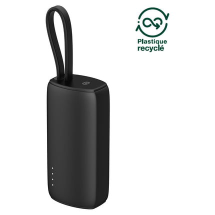 Batterie externe ESSENTIELB 5000 mAh avec cable USB-C