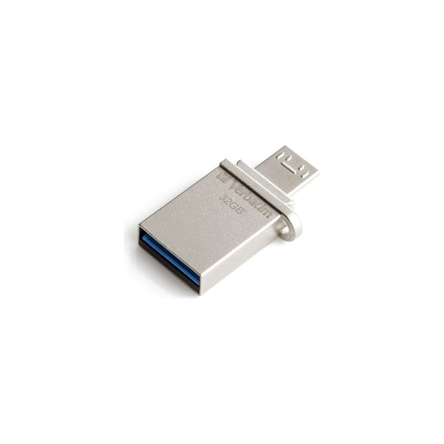 Clé OTG pour micro USB VERBATIM 32go Store N Go OTG micro drive argent