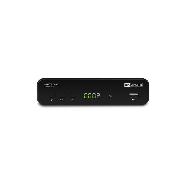 Décodeur TNT METRONIC Décodeur TNT Zapbox UHD-S1 4K