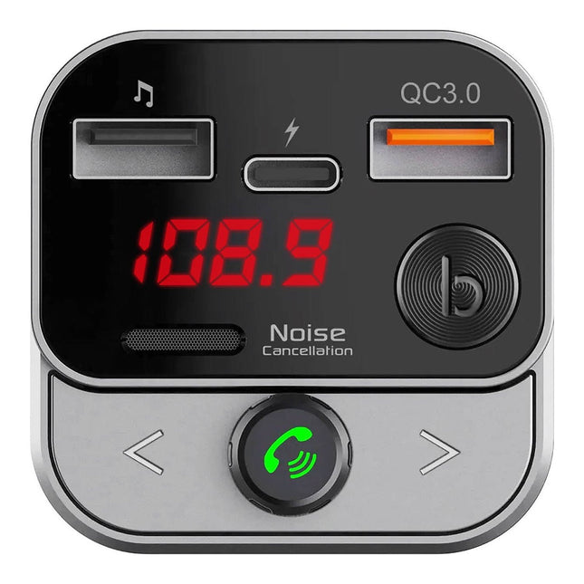 Transmetteur FM SWISSTEN Émetteur FM Bluetooth Voiture + Charge