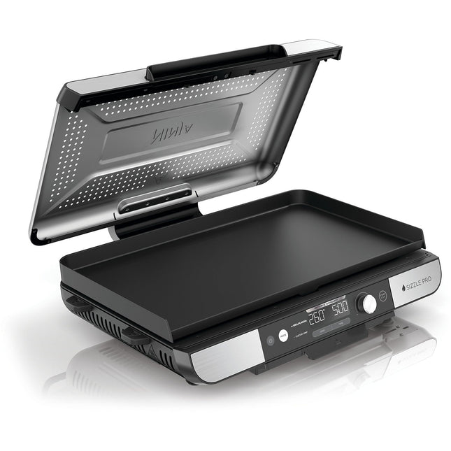 Plancha électrique NINJA GX101EU gris grill/plancha intérieurXL à poser, 47x24.7 cm
