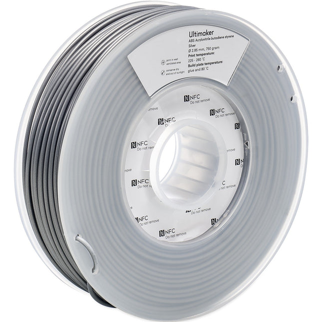 Filament 3D ULTIMAKER ABS Argent 2.85mm