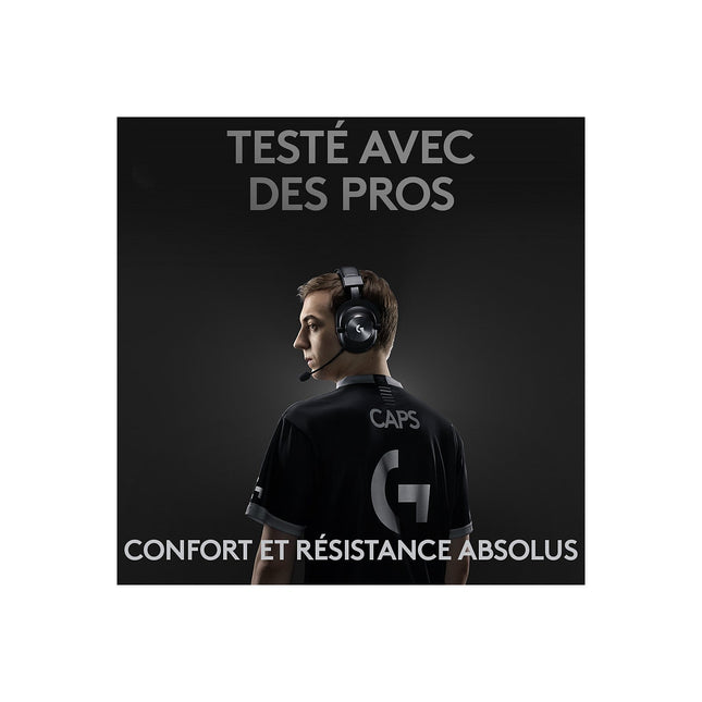 Casque gamer LOGITECH G PRO X WIRELESS Lighspeed