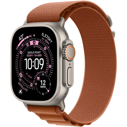 Bracelet APPLE 49 mm Medium Alpine terracotta naturel