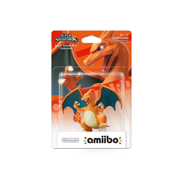 Figurine Amiibo NINTENDO Amiibo Charizard Dracaufeu N°33 SSB