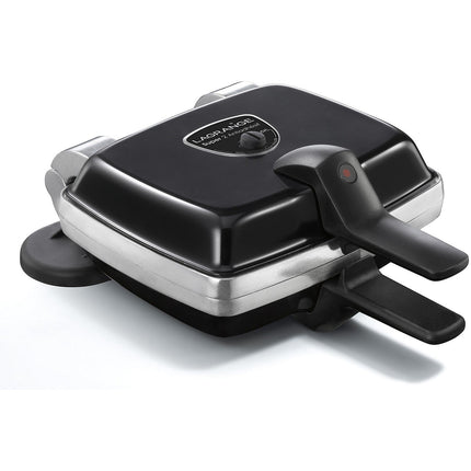 Croque, gaufrier, gaufrette LAGRANGE super 2 antiadhésif noir gaufres +GT+CM