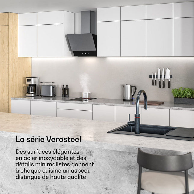 Domino vitrocéramique KLARSTEIN Verosteel 3000W 30 cm 2 zones