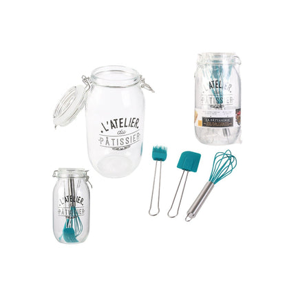 Kit Pâtisserie LILY COOK Bocal clapet+ustensiles