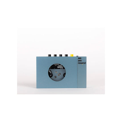 Lecteur cassette WE ARE REWIND Bleu