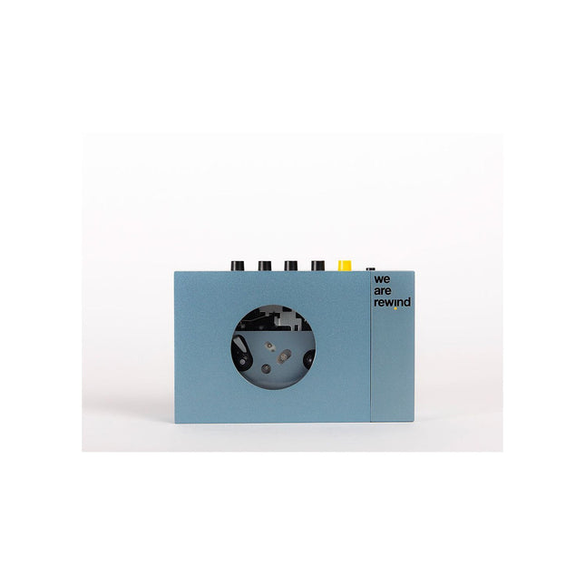 Lecteur cassette WE ARE REWIND Bleu