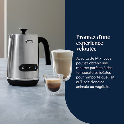 Mousseur à lait DELONGHI LatteMix Métal EMF3.W