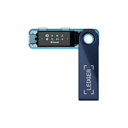 Crypto wallet LEDGER Nano S Plus - bleu Neptune