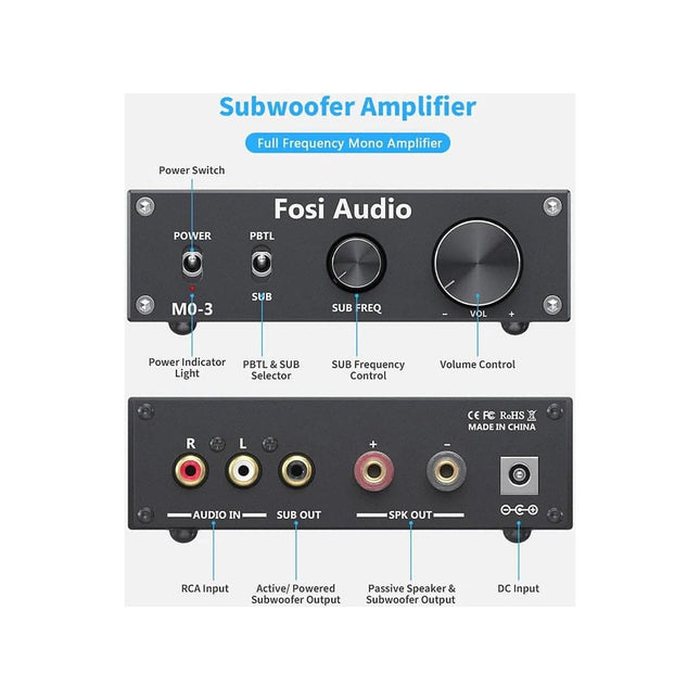 Préampli HiFi FOSI AUDIO M03