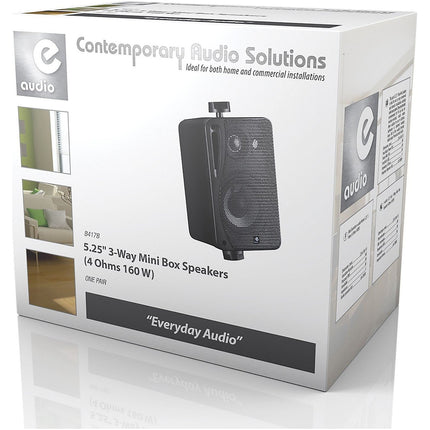 Enceinte Multiroom E-AUDIO e-audio Haut-parleurs de musique de fond