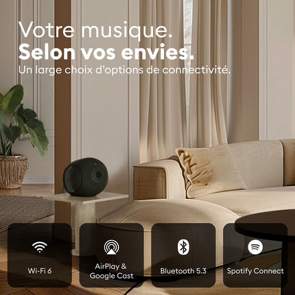 Enceinte résidentielle DEVIALET Phantom Ultimate 108 dB Light Pearl