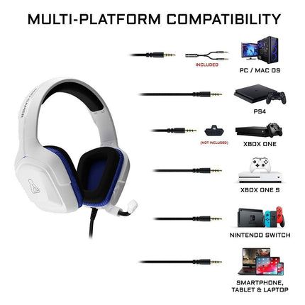 Casque gamer THE G-LAB KORP-COBALT
