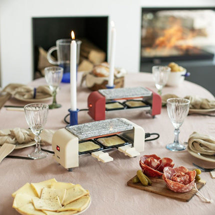 Raclette LIVOO Appareil à raclette 2 personnes connecta