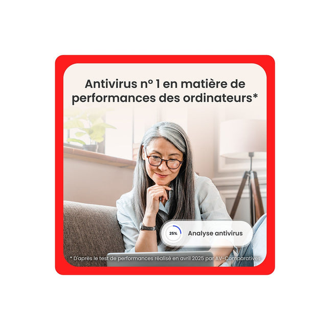 Logiciel antivirus et optimisation MCAFEE Total Protection 5 appareils 1 an