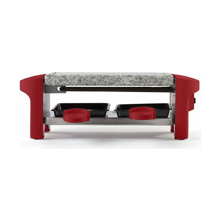 Raclette LIVOO Appareil à raclette rouge foncé 2 person