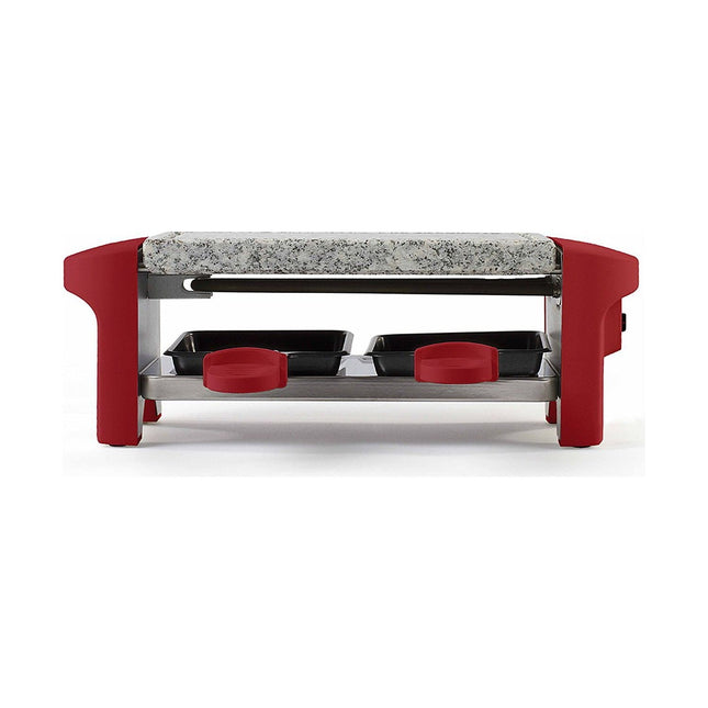 Raclette LIVOO Appareil à raclette rouge foncé 2 person