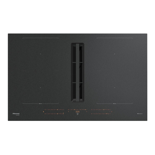 Plaque induction aspirante HISENSE HEH8443BSRWF InfiniteMattGlass
