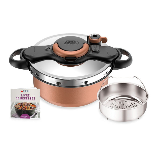 Autocuiseur SEB ClipsoMinut Duo Copper 5L P4705101