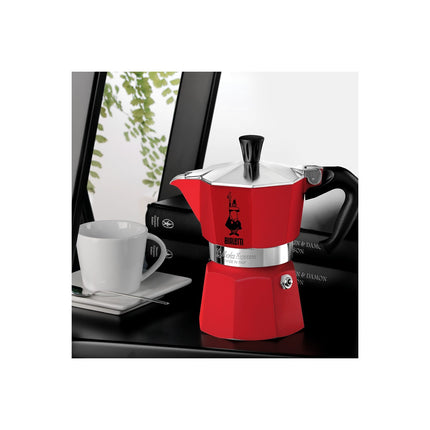 Cafetière italienne BIALETTI MOKA EXPRESS ROUGE 3 TASSES