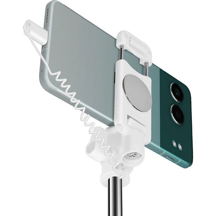 Perche à selfie LINQ Perche Selfie Miroir Intégré USB C Blanc