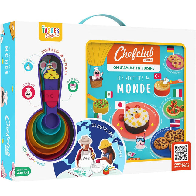 Coffret cuisine CHEFCLUB Les Recettes du monde avec les Tasses