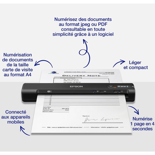 Scanner EPSON WorkForce ES-60W
