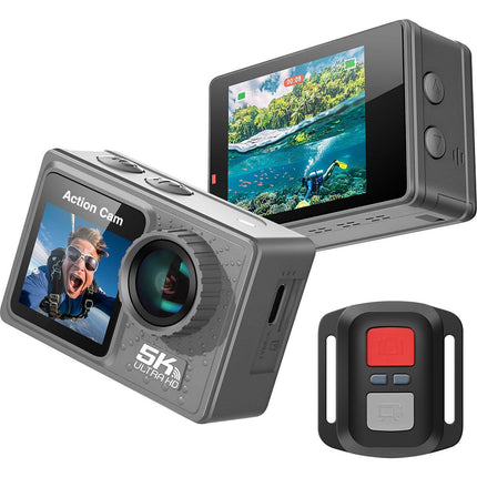 Appareil photo Hybride AVIZAR Ultra HD 5K GoPro 24MP Étanche 30m