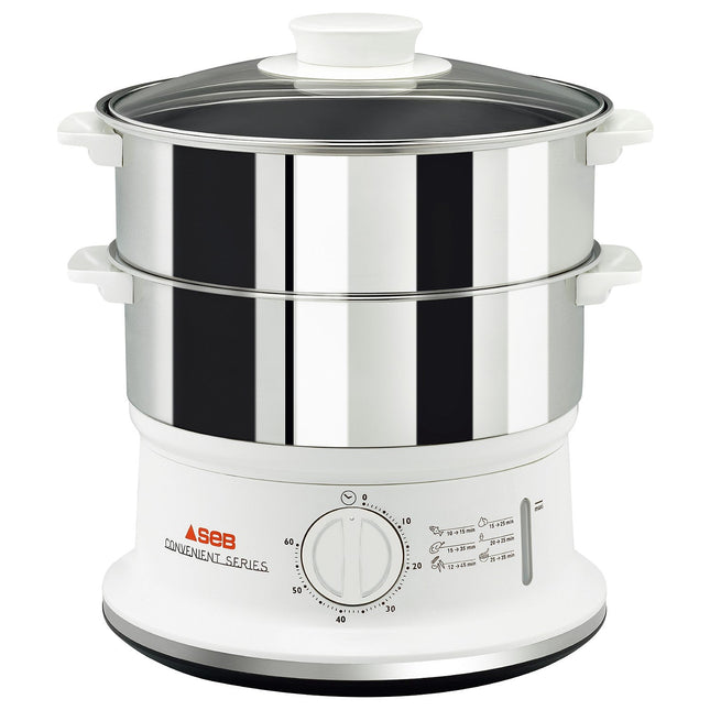 Cuiseur vapeur SEB 2 bols Inox VC145100