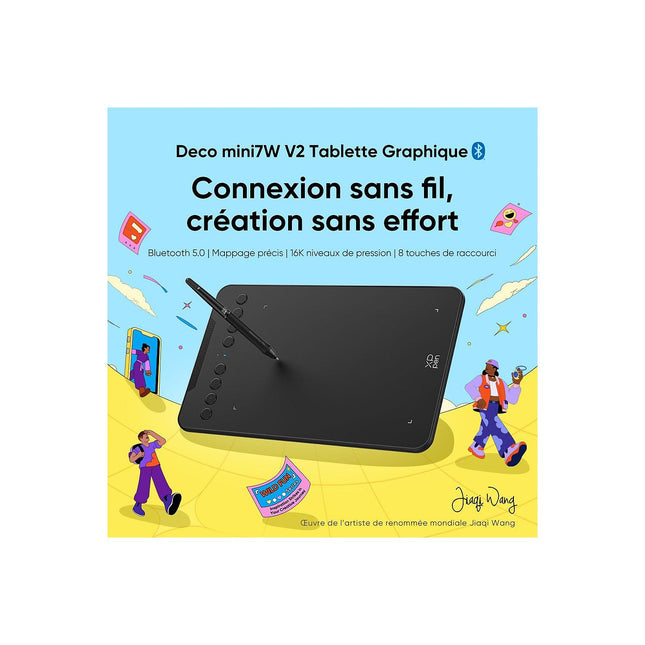 Tablette graphique XPPEN Tablette Graphique Deco Mini 7W V2