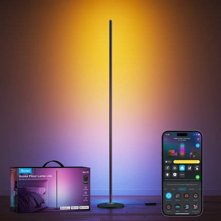 Lampe connectée GOVEE Lampadaire RGBICW 136 CM