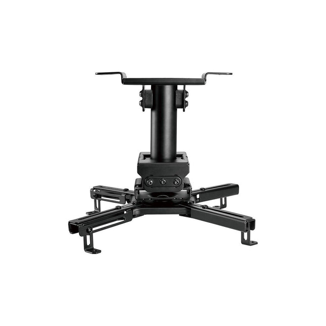 Support vidéoprojecteur KIMEX plafond, hauteur 25 cm, noir