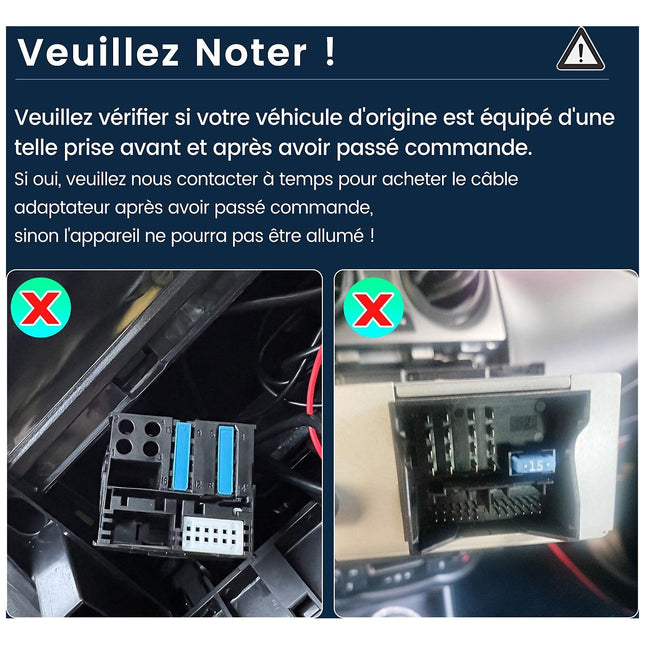Autoradio connecté JUNSUN pour Alfa Romeo Mito 2008-19 64G Carplay