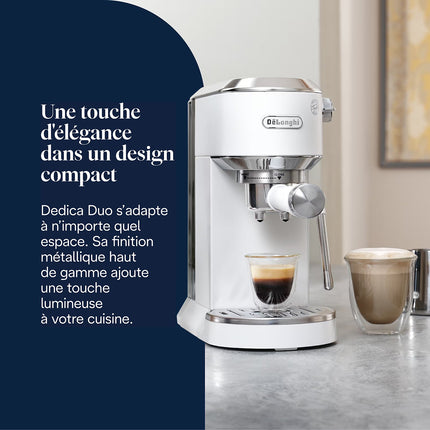 Machine à expresso DELONGHI EC890.M Dedica Duo Métal