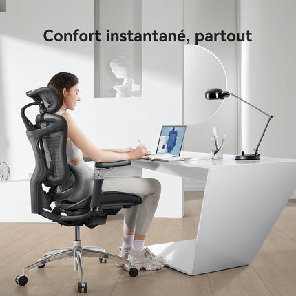 Fauteuil ergonomique SIHOO C300 Pro chaise ergonomique noir