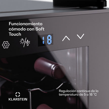 Cave à vin polyvalente KLARSTEIN Klarstein Shiraz 8 bt