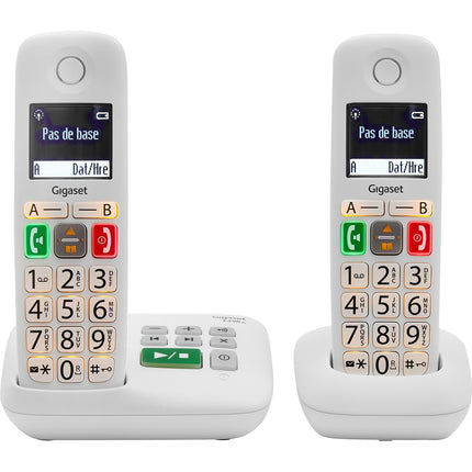 Téléphone sans fil GIGASET E290 Blanc