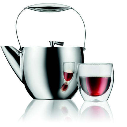 Théière à piston BODUM A PISTON COLUMBIA 1.5L EN INOX BRILLANT