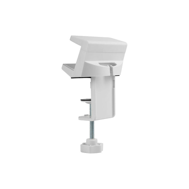 Range câble KIMEX Support de table pour multiprise, blanc