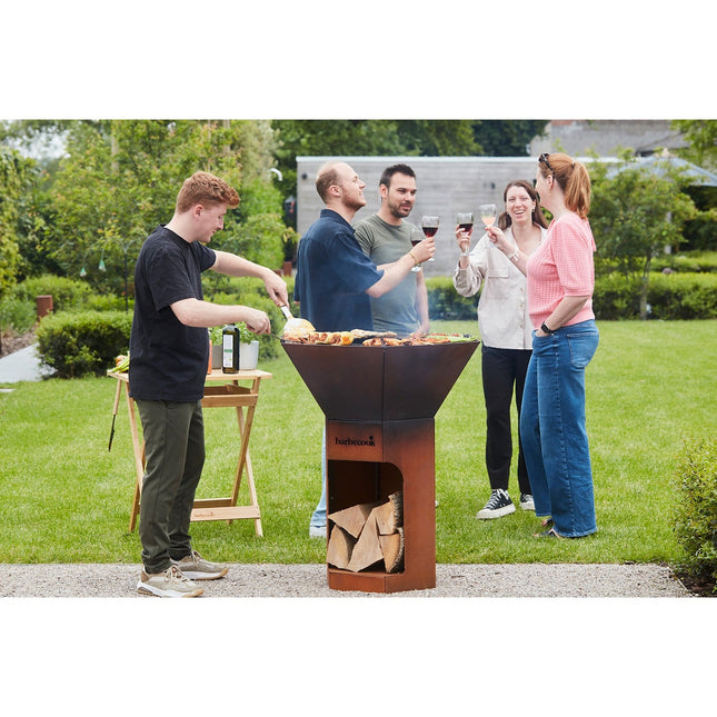 Brasero BARBECOOK Nestor Original barbecue au bois en acie