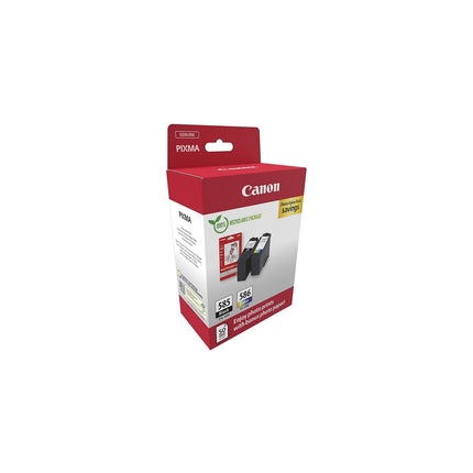 Cartouche d'encre CANON Pack de 2 Originales PG-585/CL-586 Noir et Couleur - 4106C004