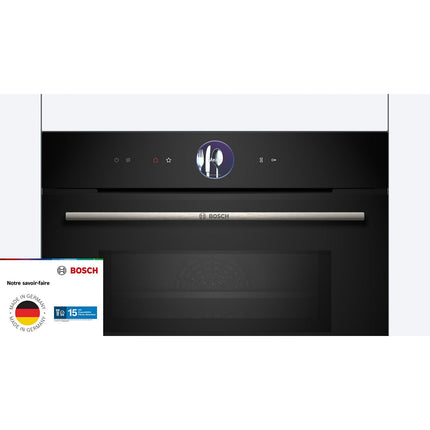 Four micro onde combiné BOSCH CMG7761B1 série 8 Air Fry