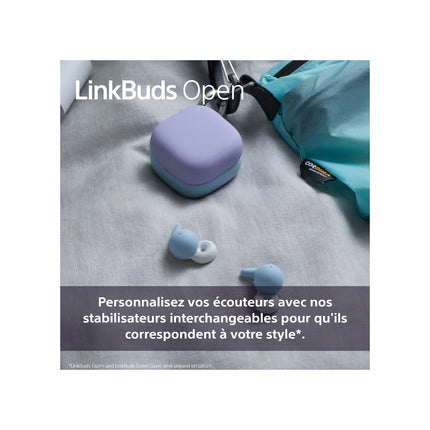 ACC. SONY Supports LinkBuds Open Noir