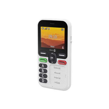Téléphone portable DORO Leva X10 Blanc/Noir